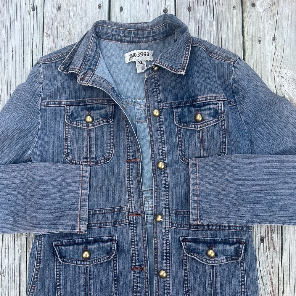 Access denium jacket ac 3998 womens xl